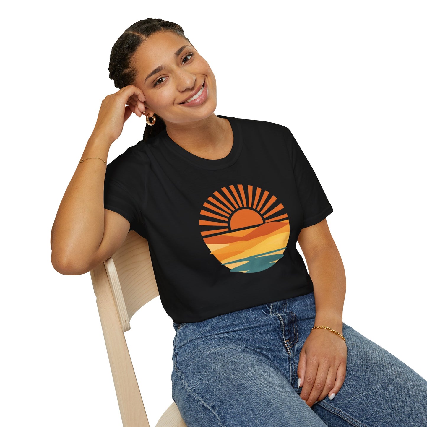 Sunset Desert Unisex T-Shirt