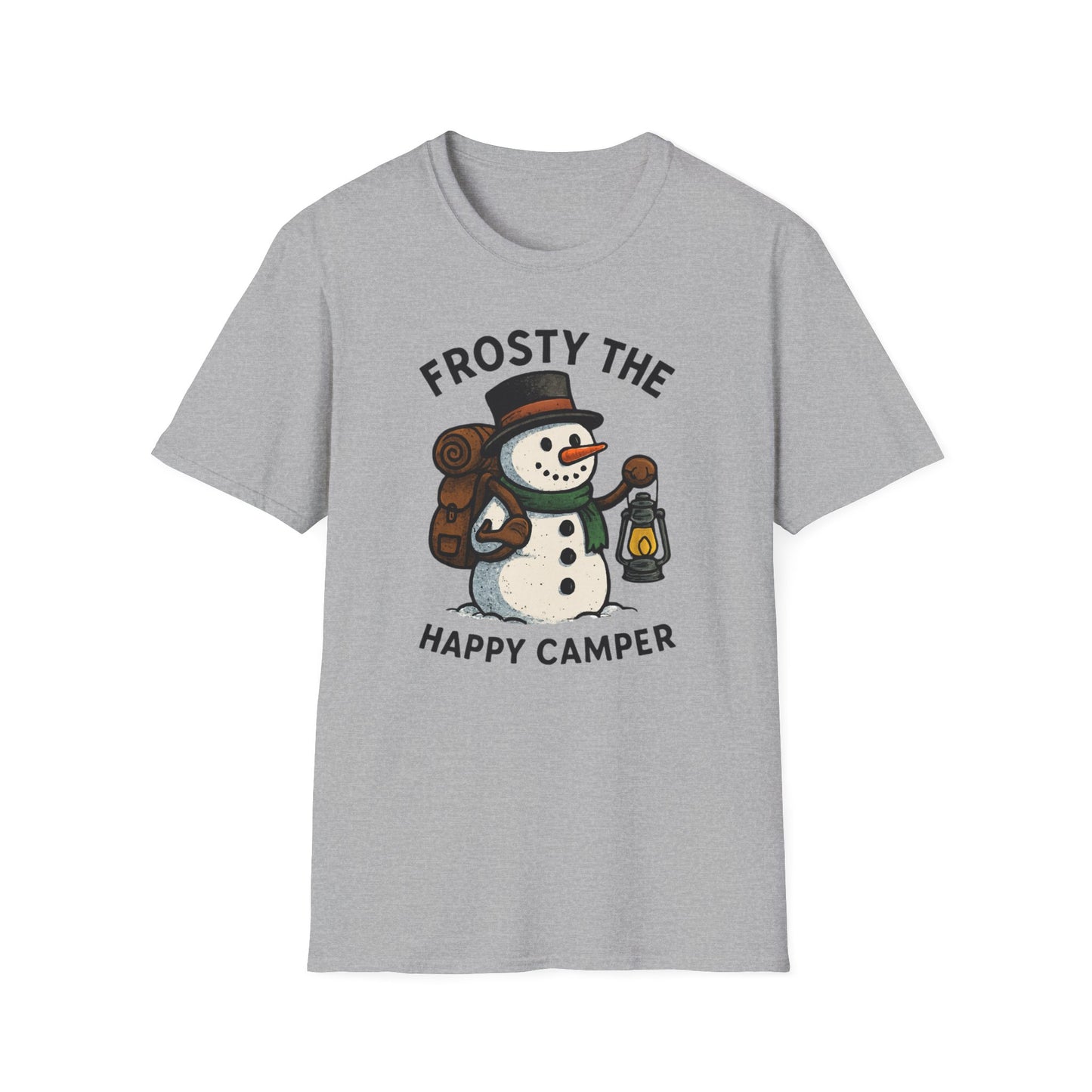Camper Snowman Unisex T-shirt
