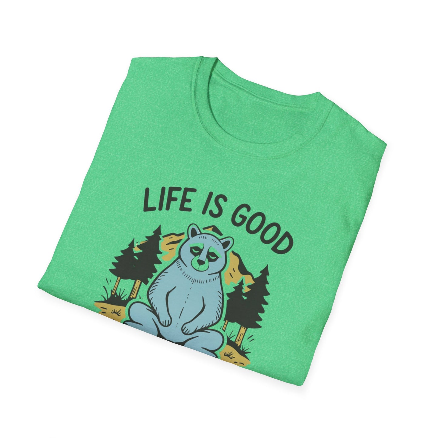 Bear Meditation, Unisex T-Shirt
