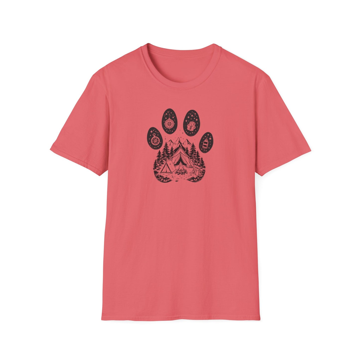 Paw Camping Unisex T-Shirt