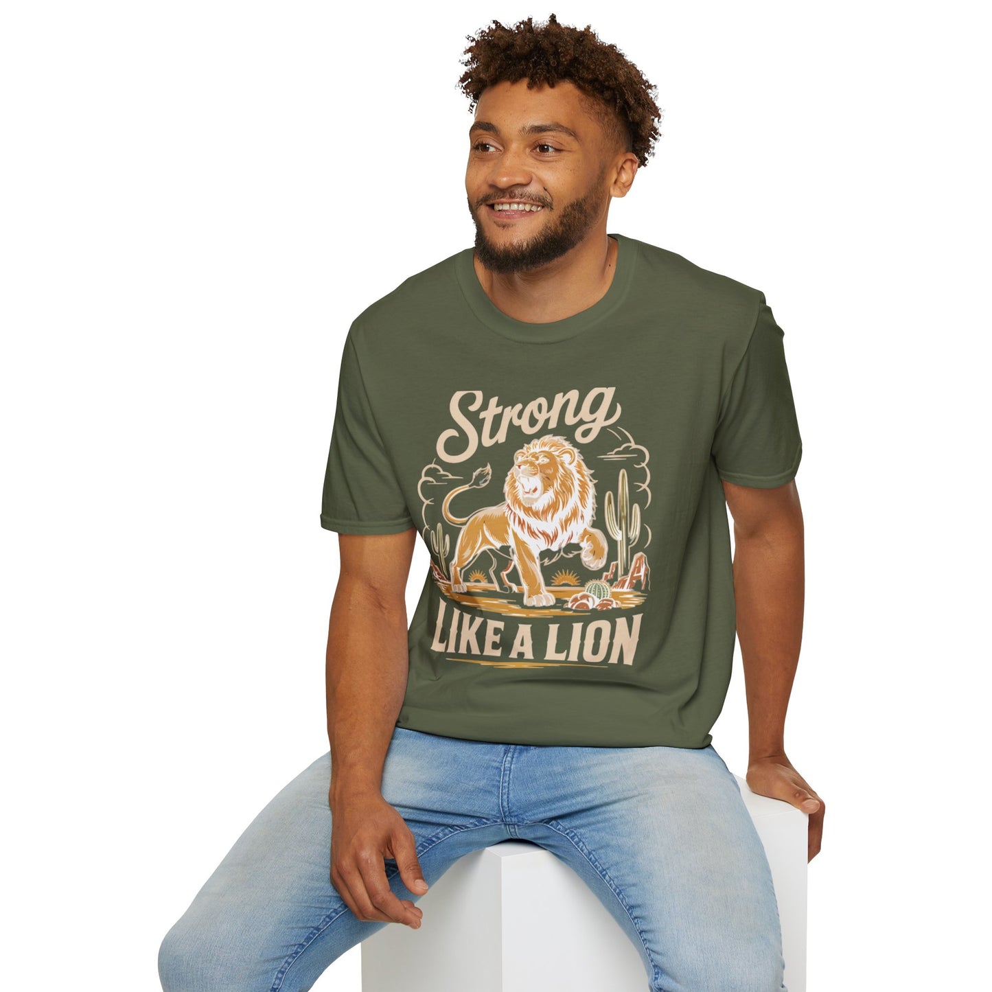 Lion Vintage Unisex T-Shirt