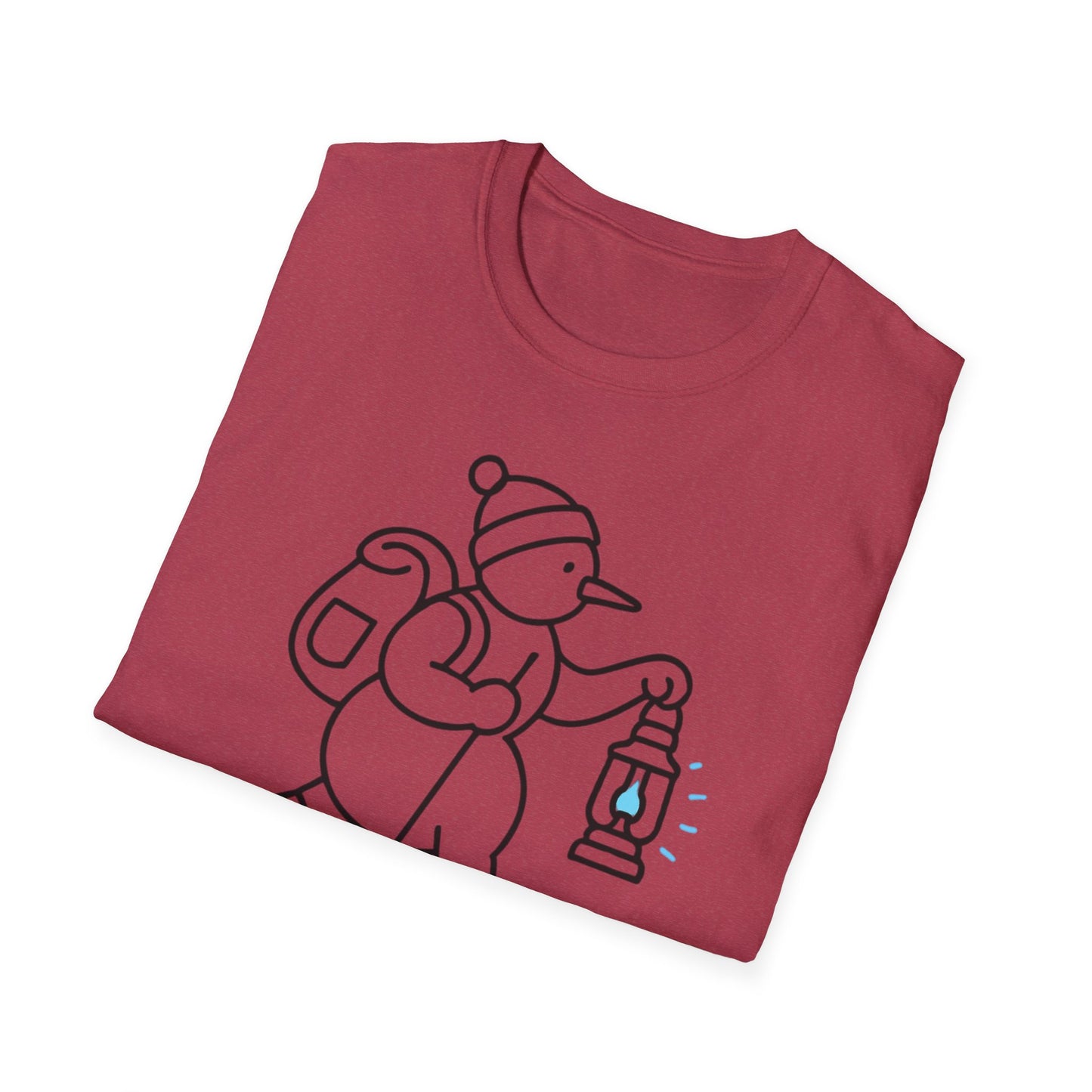 Camper Snowman Unisex T-shirt