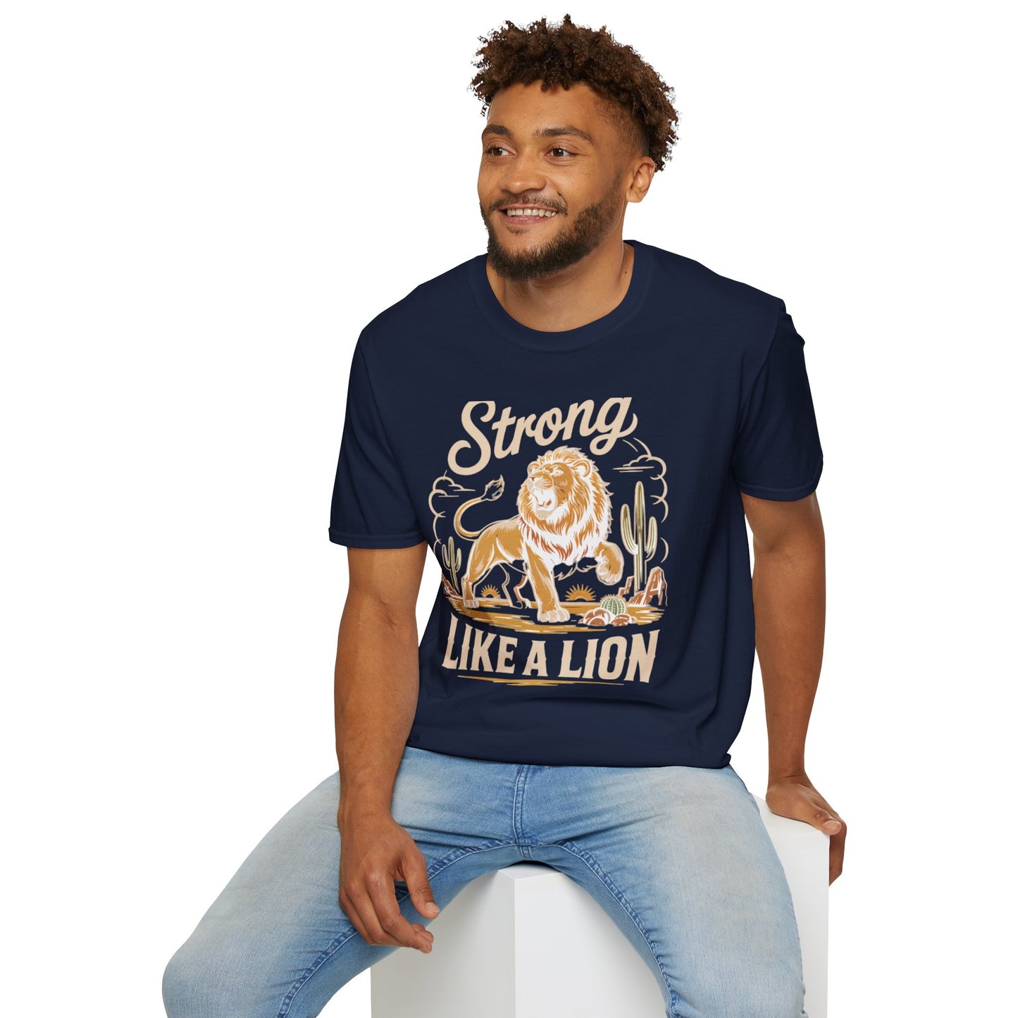 Lion Vintage Unisex T-Shirt