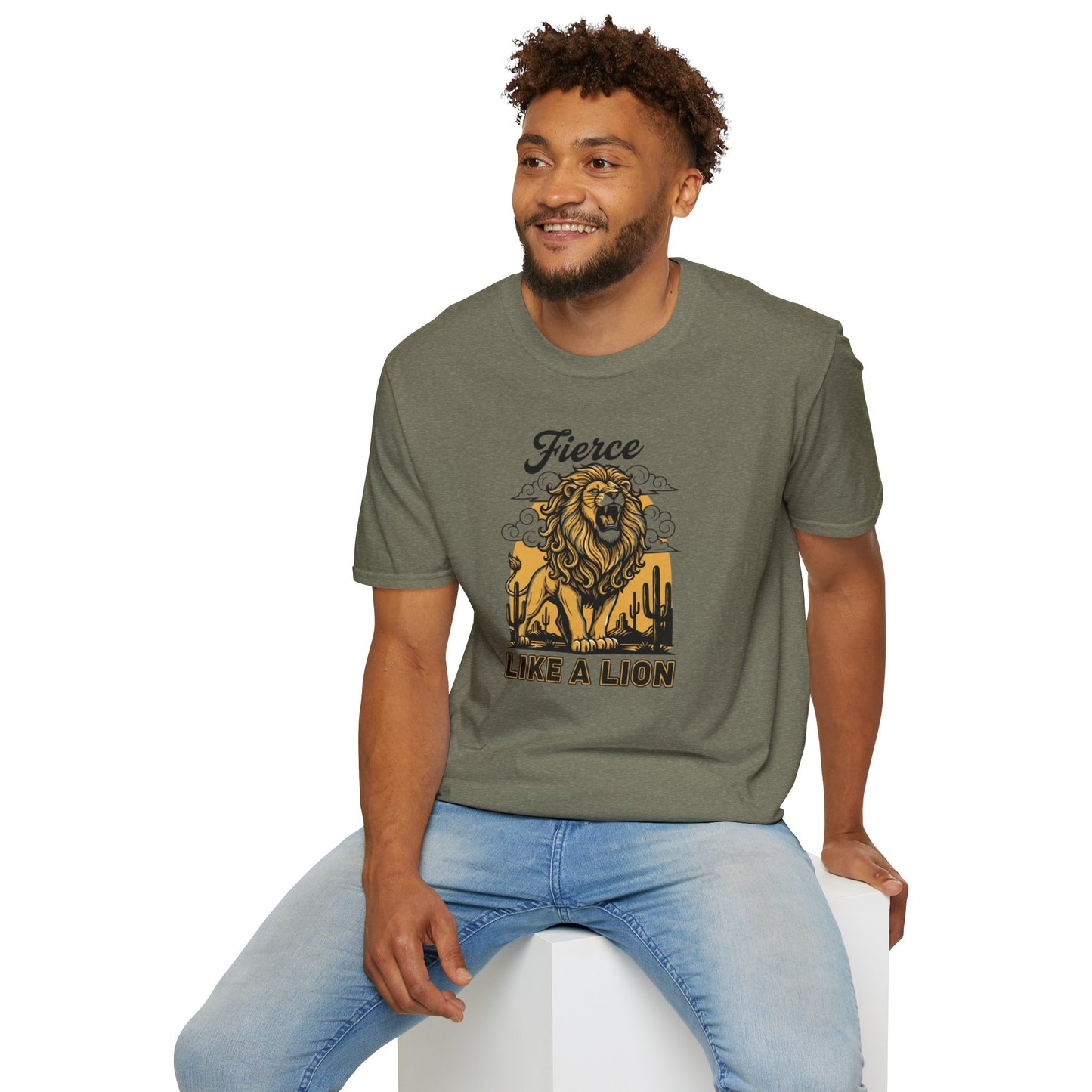 Vintage Lion Unisex T-Shirt