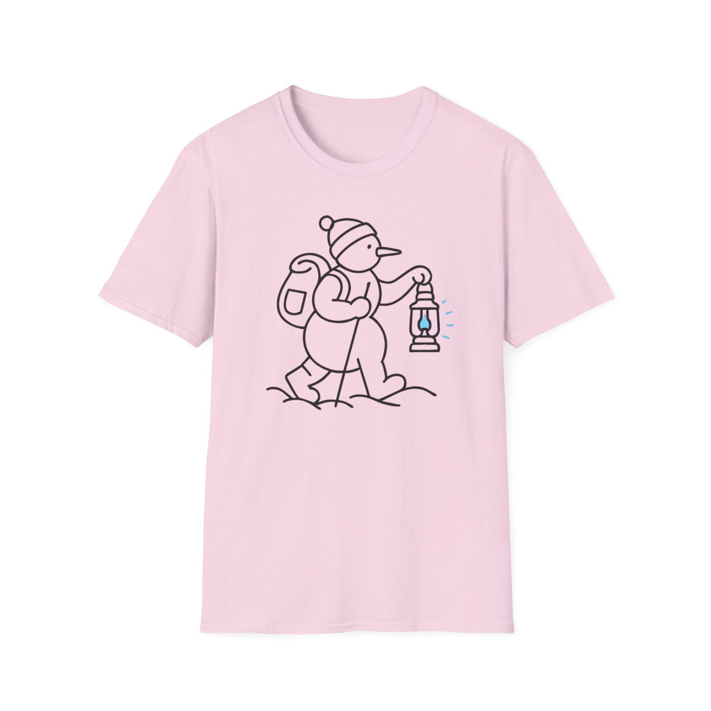 Camper Snowman Unisex T-shirt