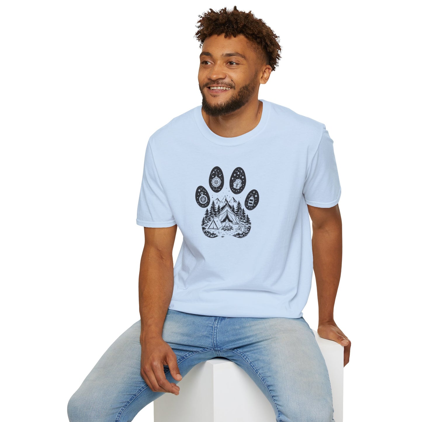 Paw Camping Unisex T-Shirt