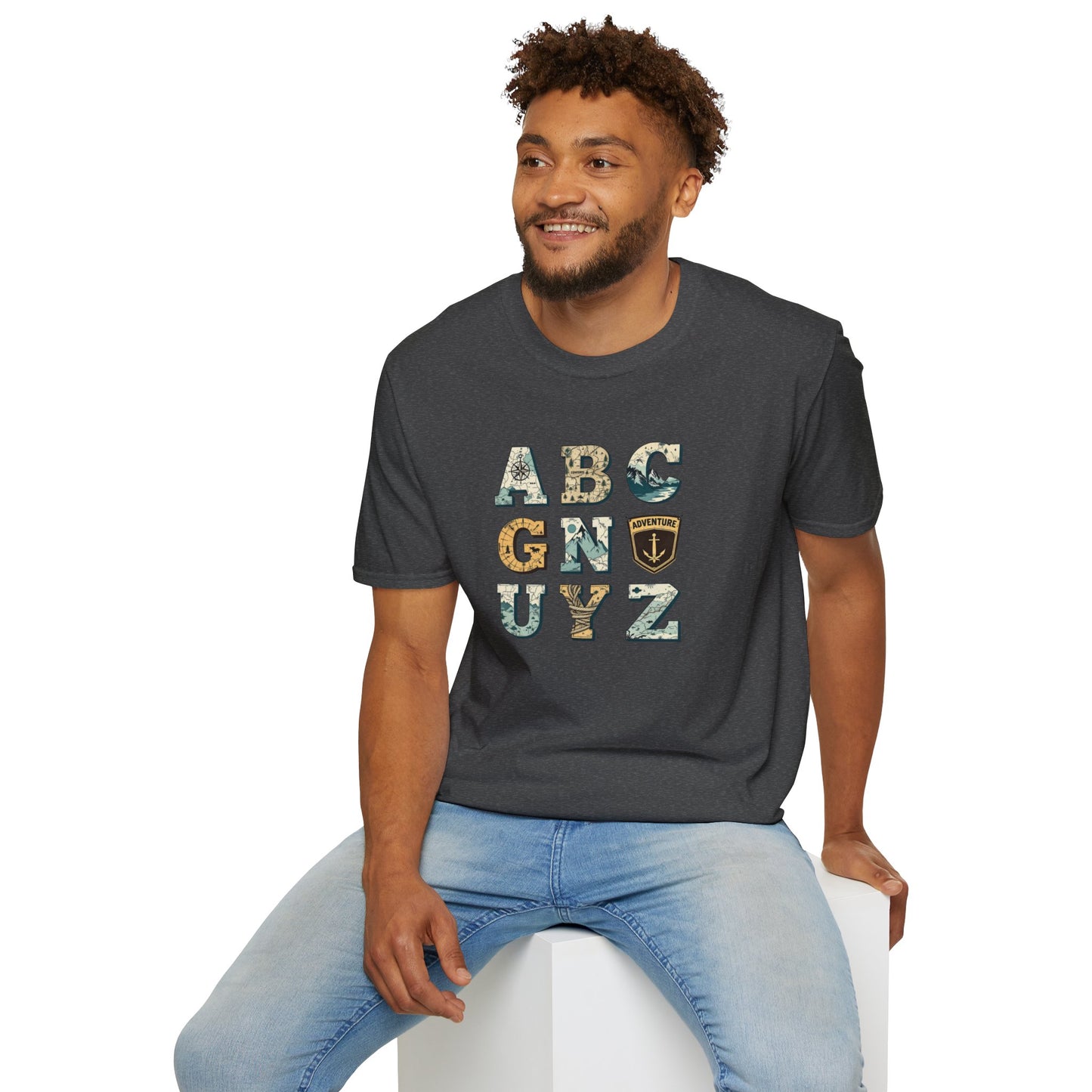 Adventure Grid, Unisex T-Shirt