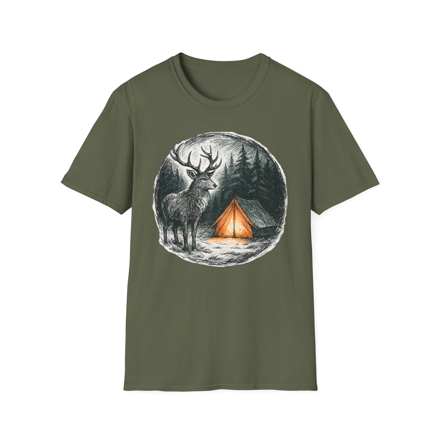 Winter Deer Unisex T-shirt