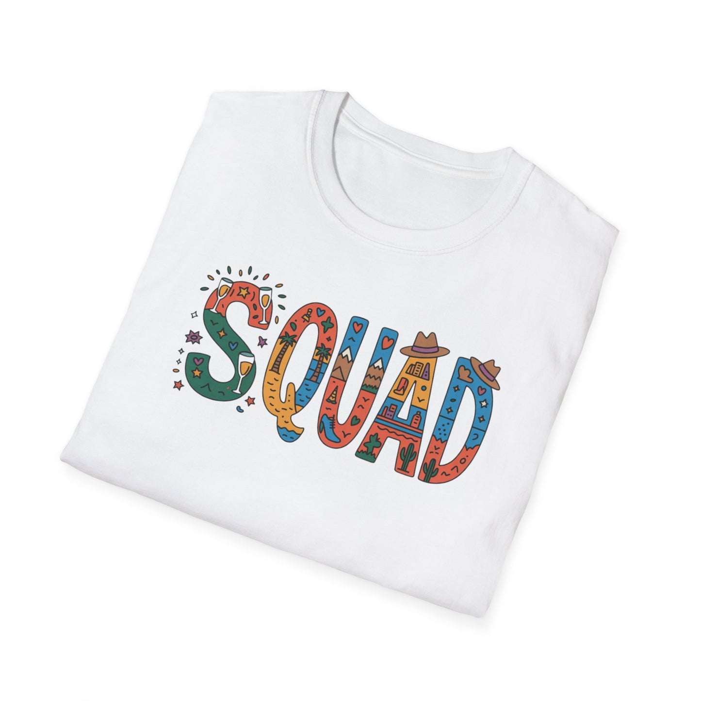 Squad Party, Unisex T-Shirt
