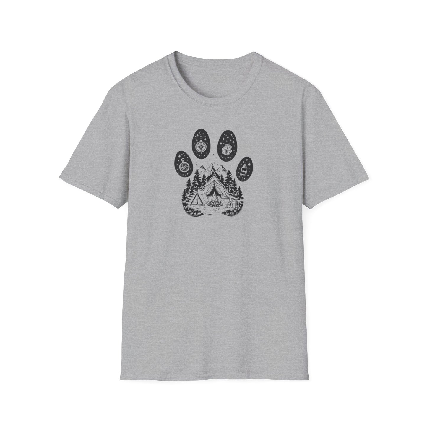 Paw Camping Unisex T-Shirt