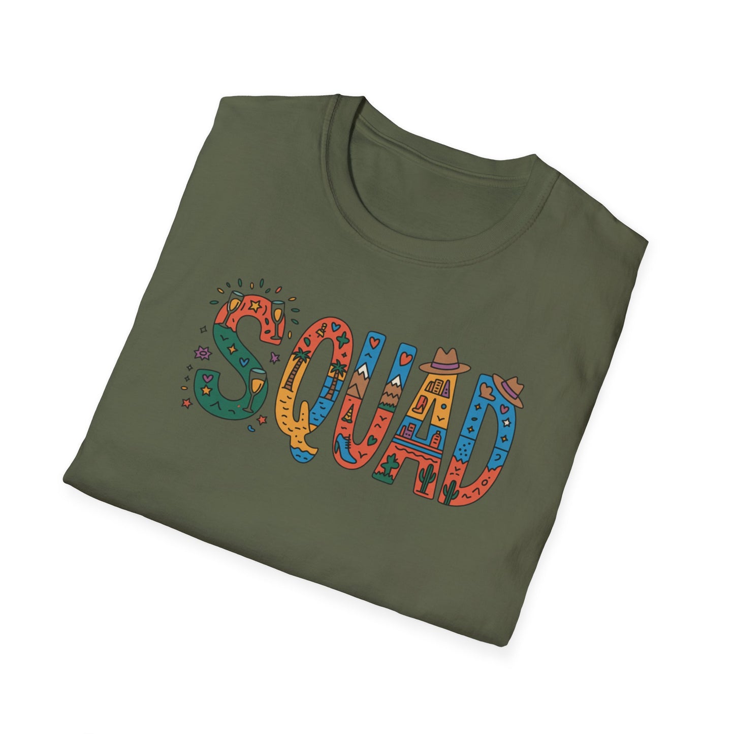 Squad Party, Unisex T-Shirt