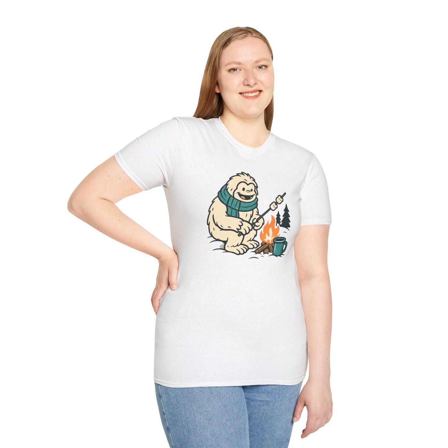 Whimsical Yeti Unisex T-Shirt