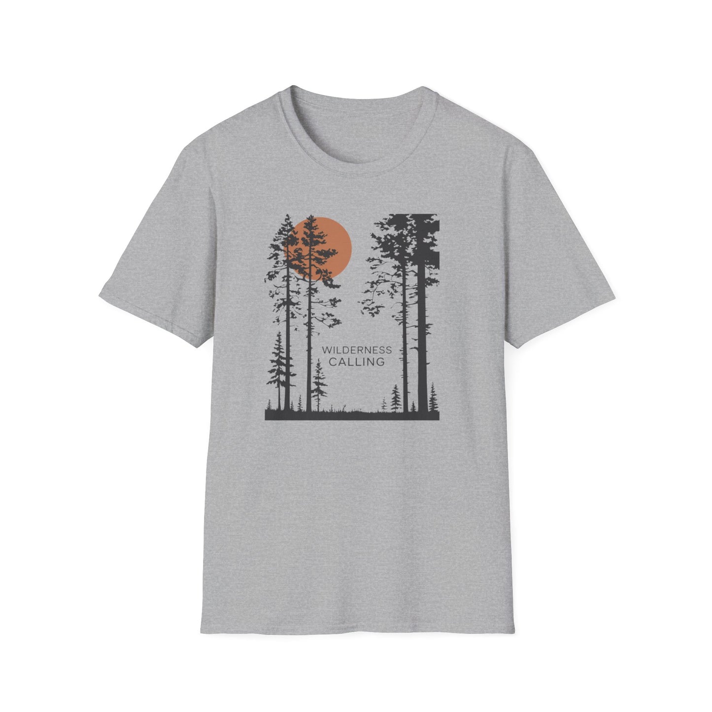 Pine Tree Moon Unisex T-Shirt