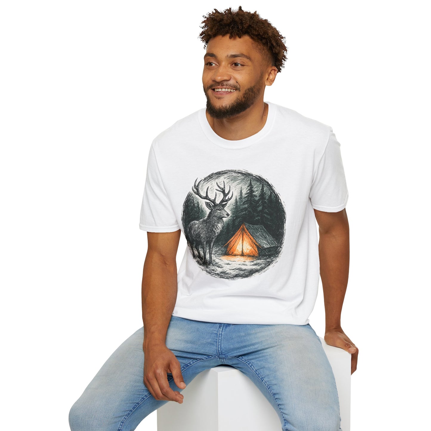 Winter Deer Unisex T-shirt