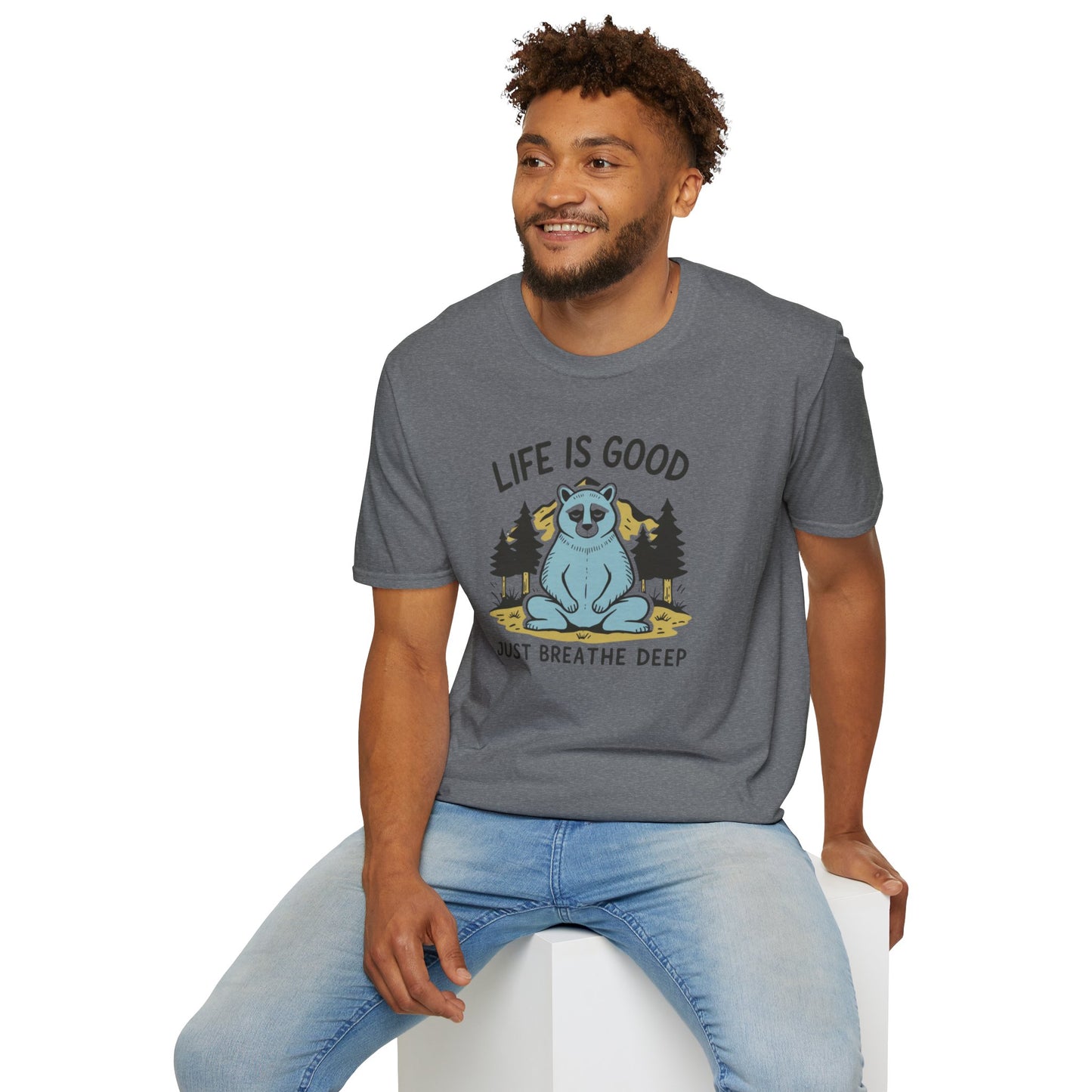 Bear Meditation, Unisex T-Shirt