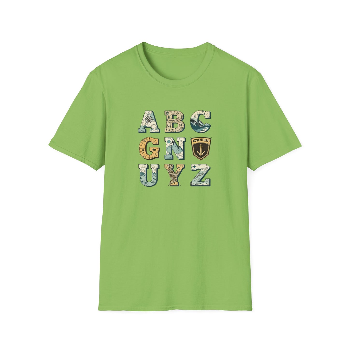 Adventure Grid, Unisex T-Shirt