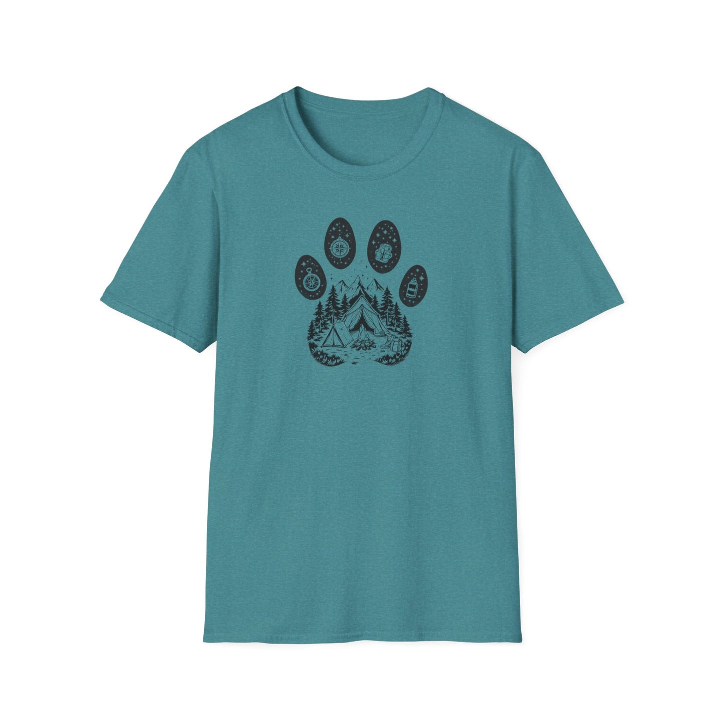 Paw Camping Unisex T-Shirt