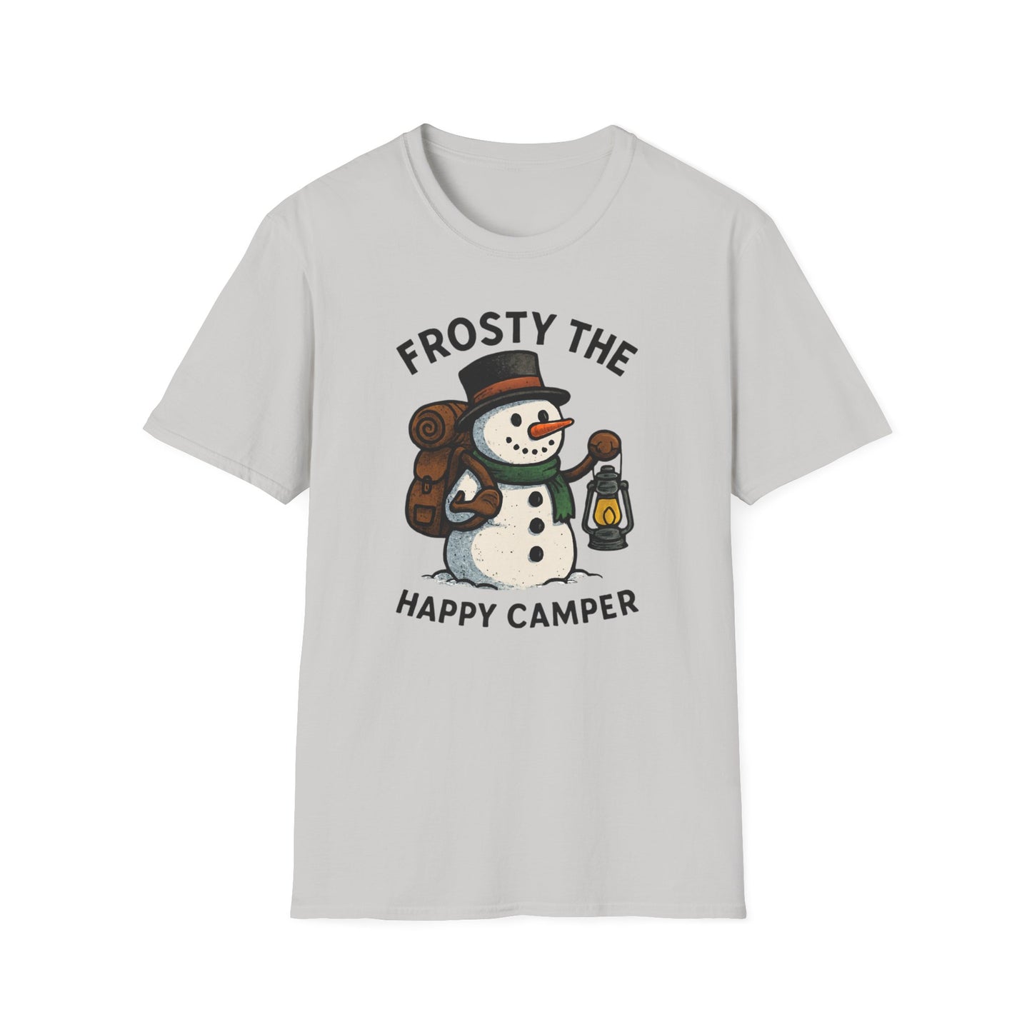 Camper Snowman Unisex T-shirt