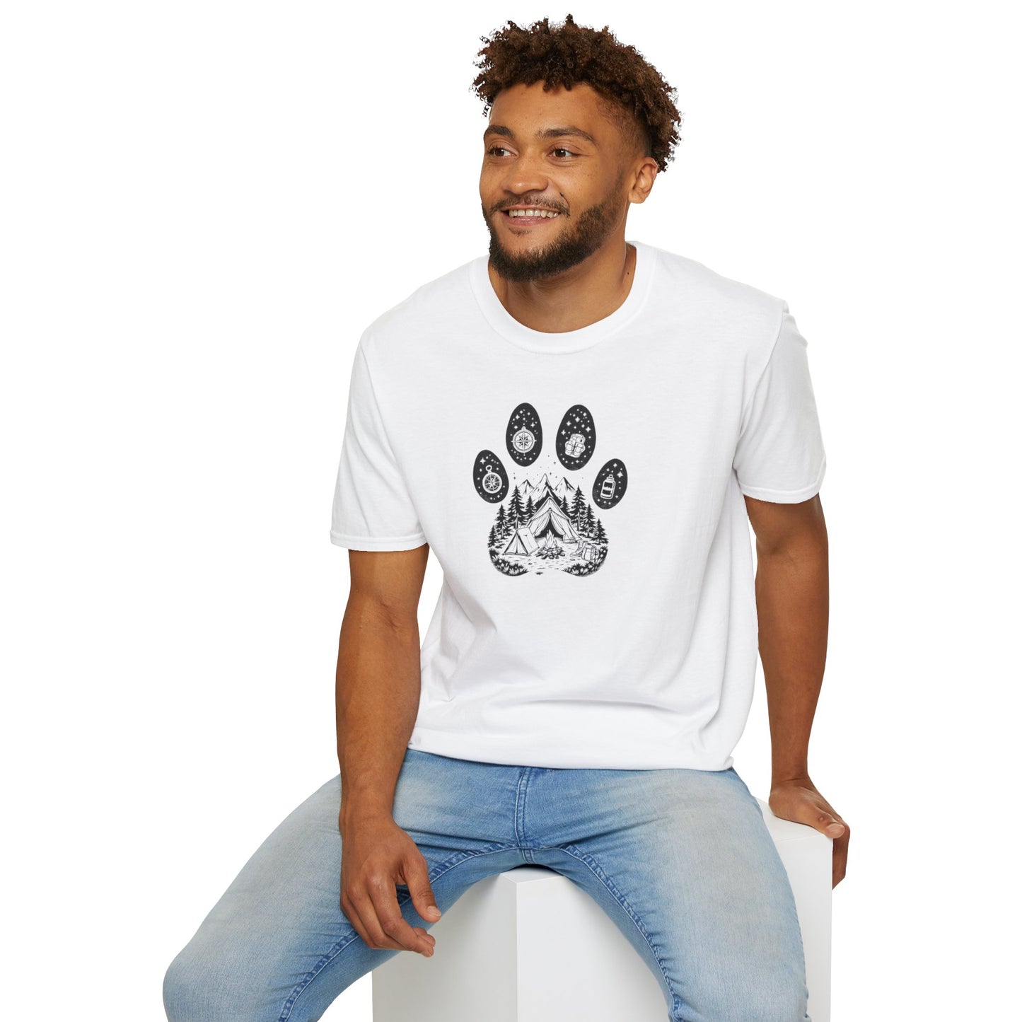 Paw Camping Unisex T-Shirt