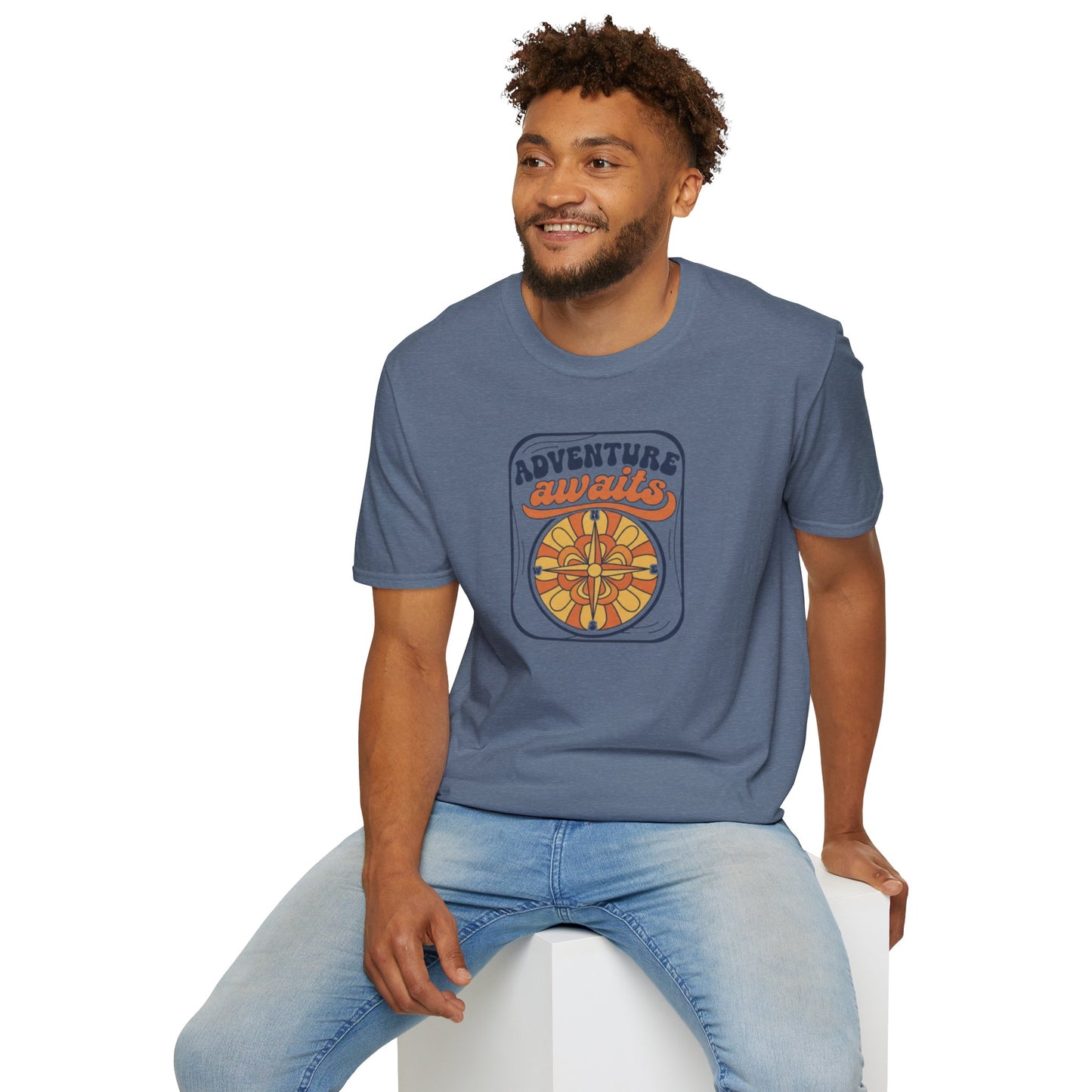 Ocean Awaits Nautical, Unisex T-Shirt