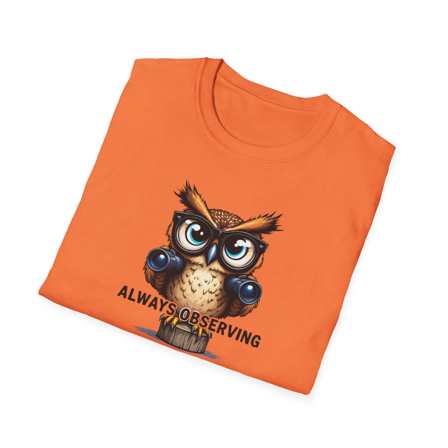 Observing Owl Unisex T-Shirt
