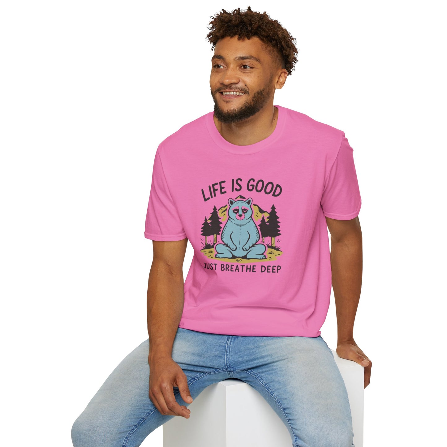 Bear Meditation, Unisex T-Shirt