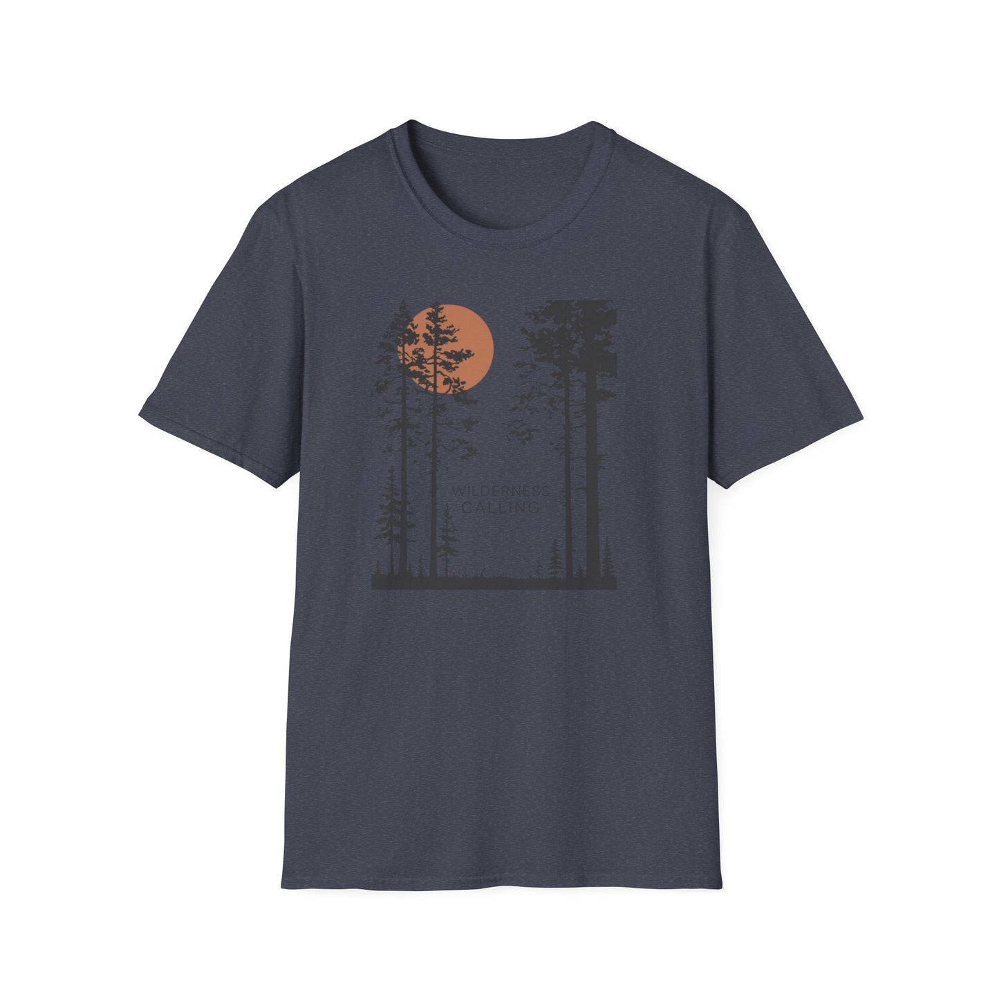 Pine Tree Moon Unisex T-Shirt