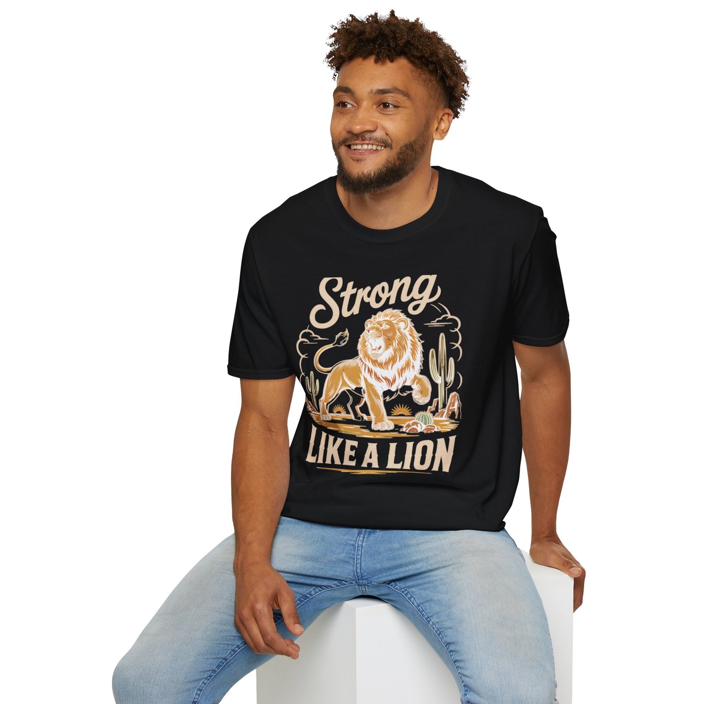 Lion Vintage Unisex T-Shirt