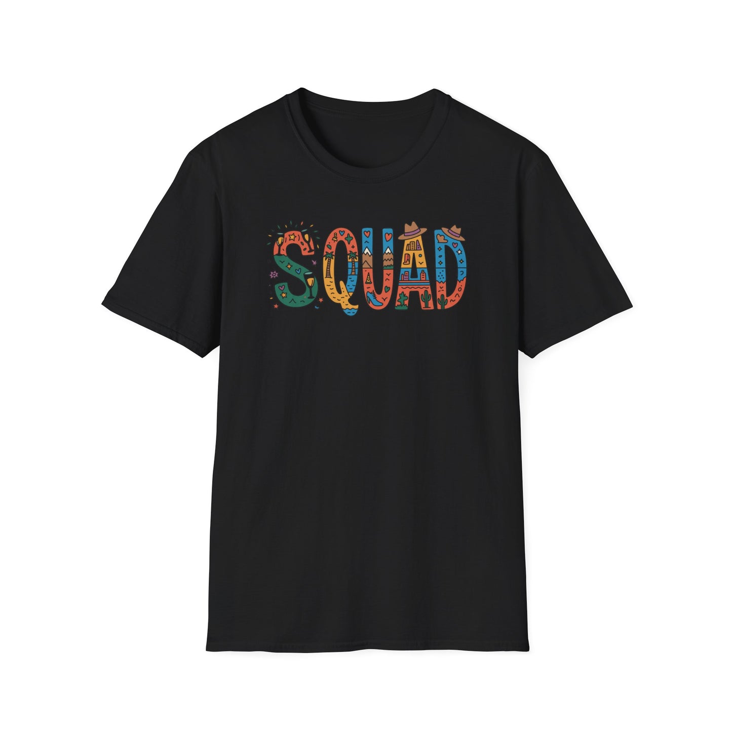 Squad Party, Unisex T-Shirt
