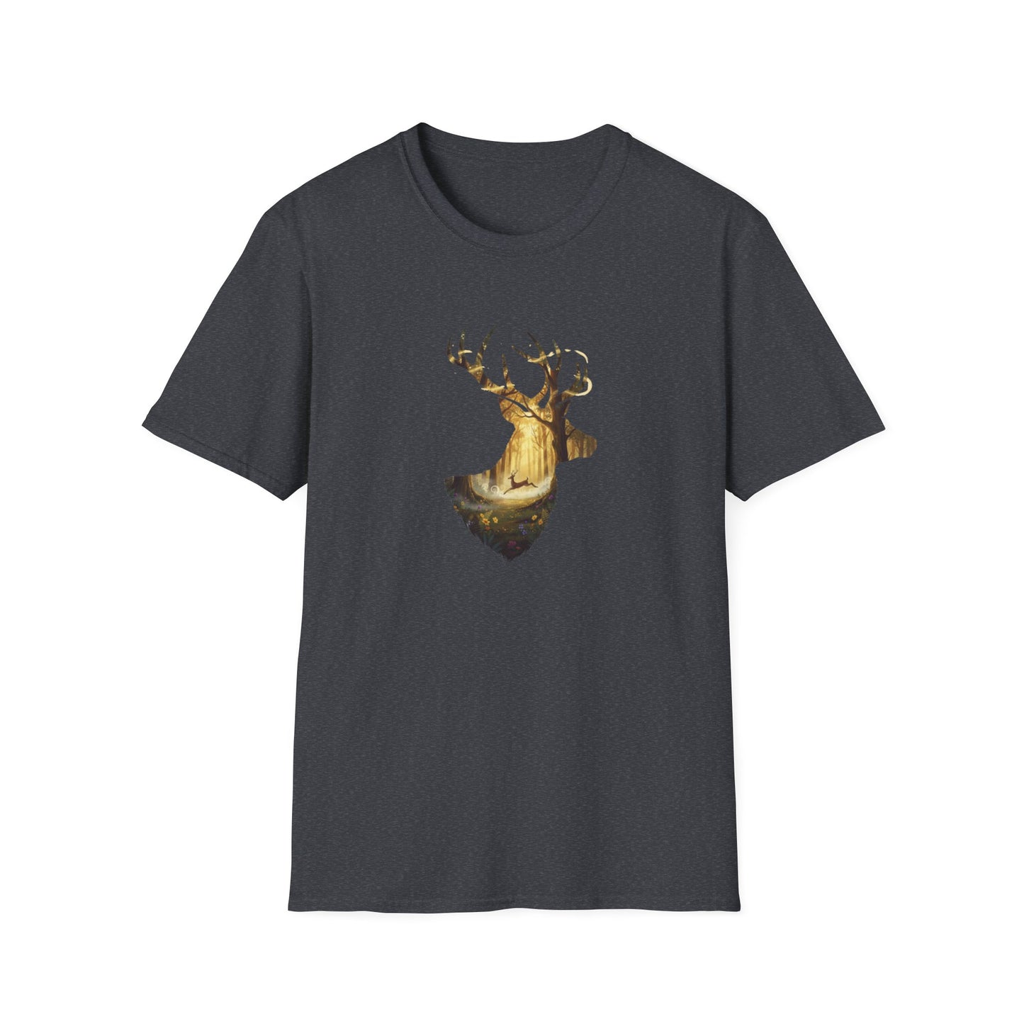 Majestic Stag Forest Unisex T-Shirt