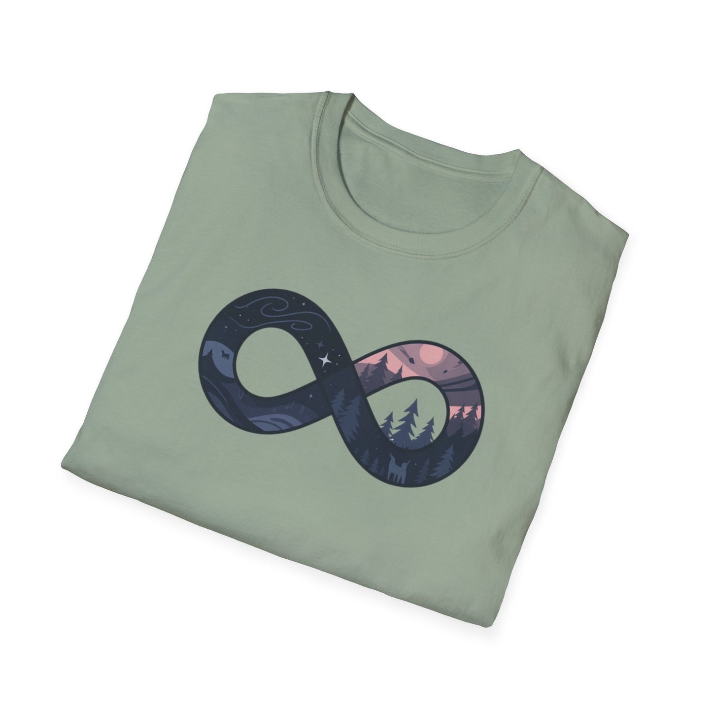 Infinity Celestial Forest Unisex T-Shirt