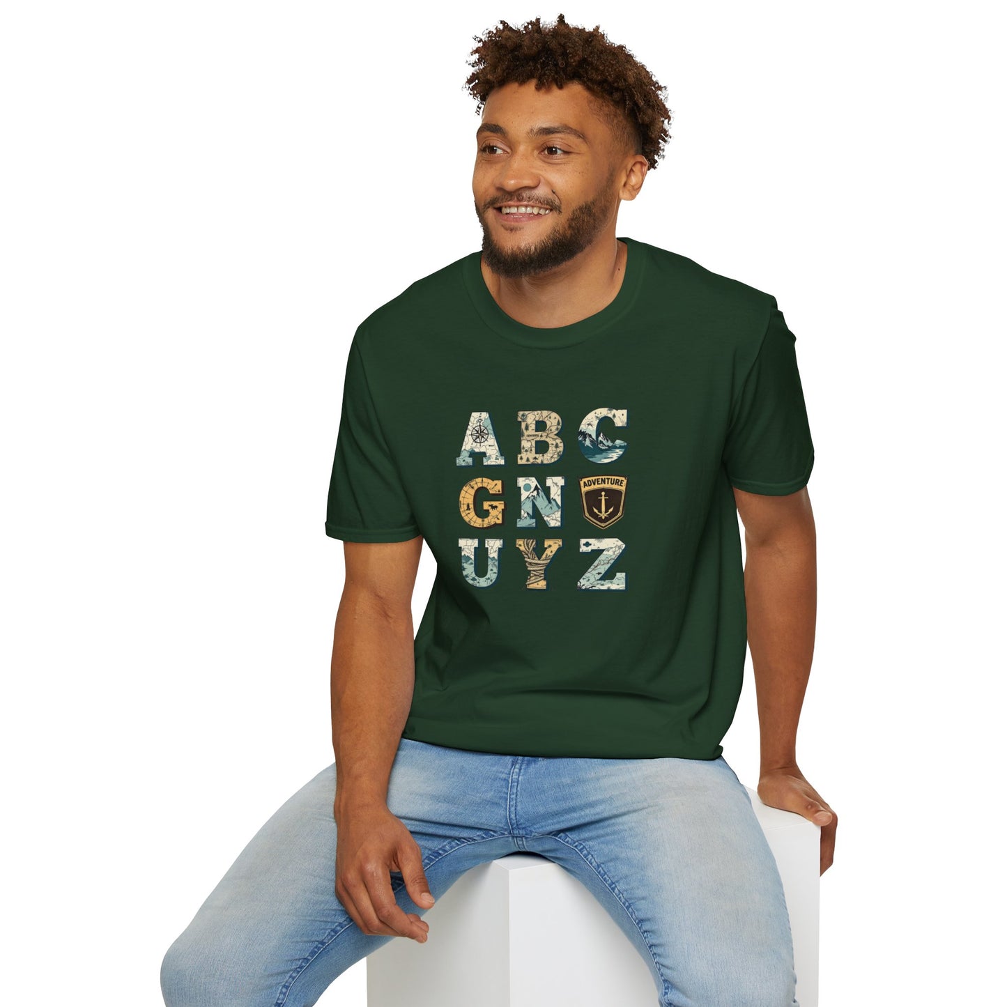 Adventure Grid, Unisex T-Shirt