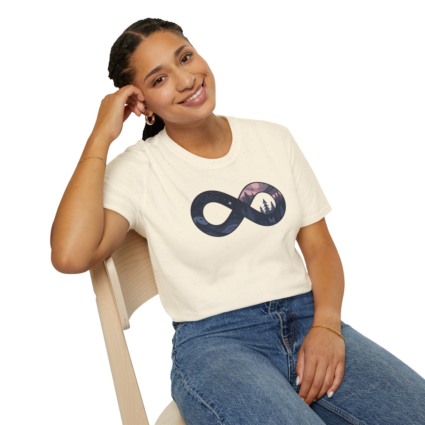 Infinity Celestial Forest Unisex T-Shirt