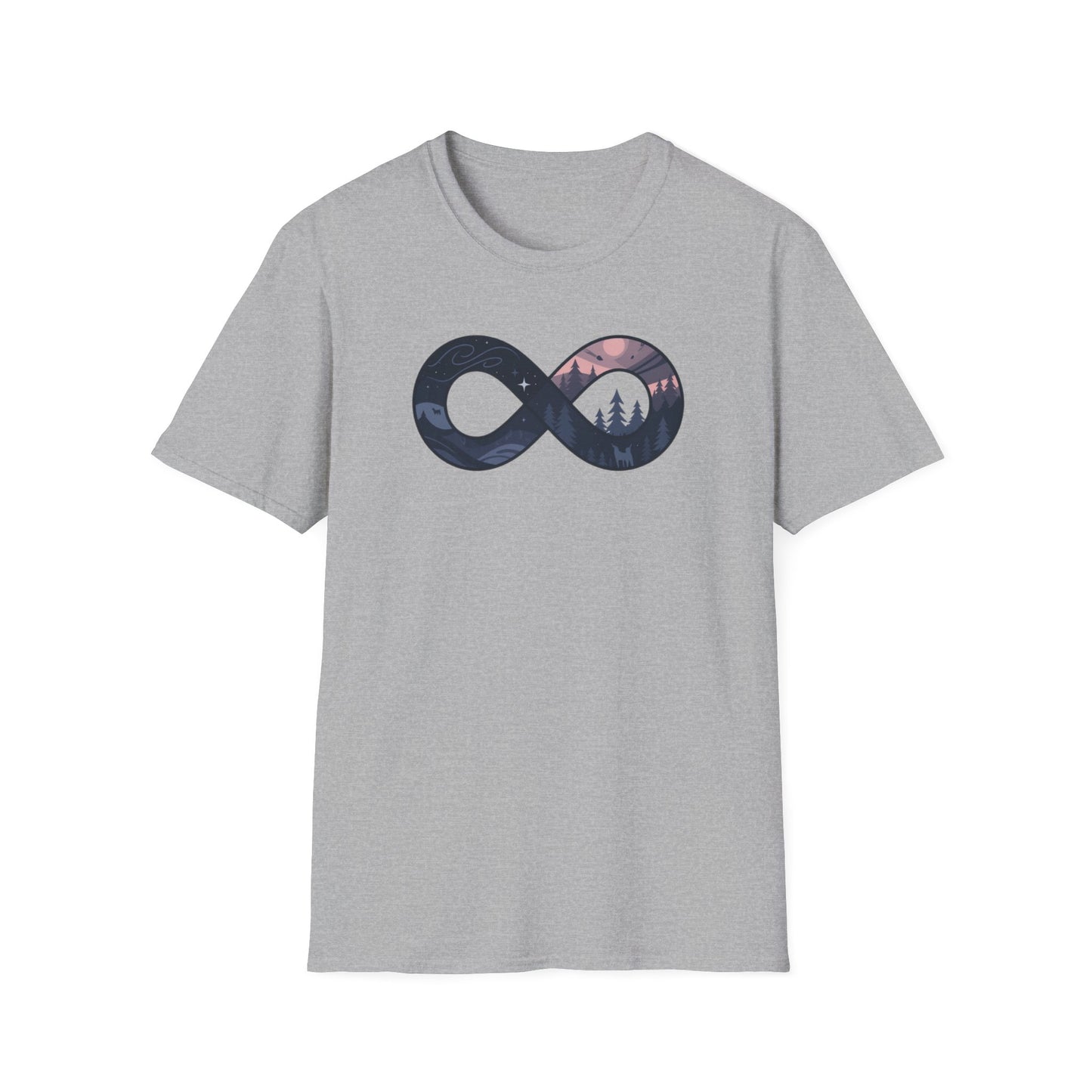 Infinity Celestial Forest Unisex T-Shirt