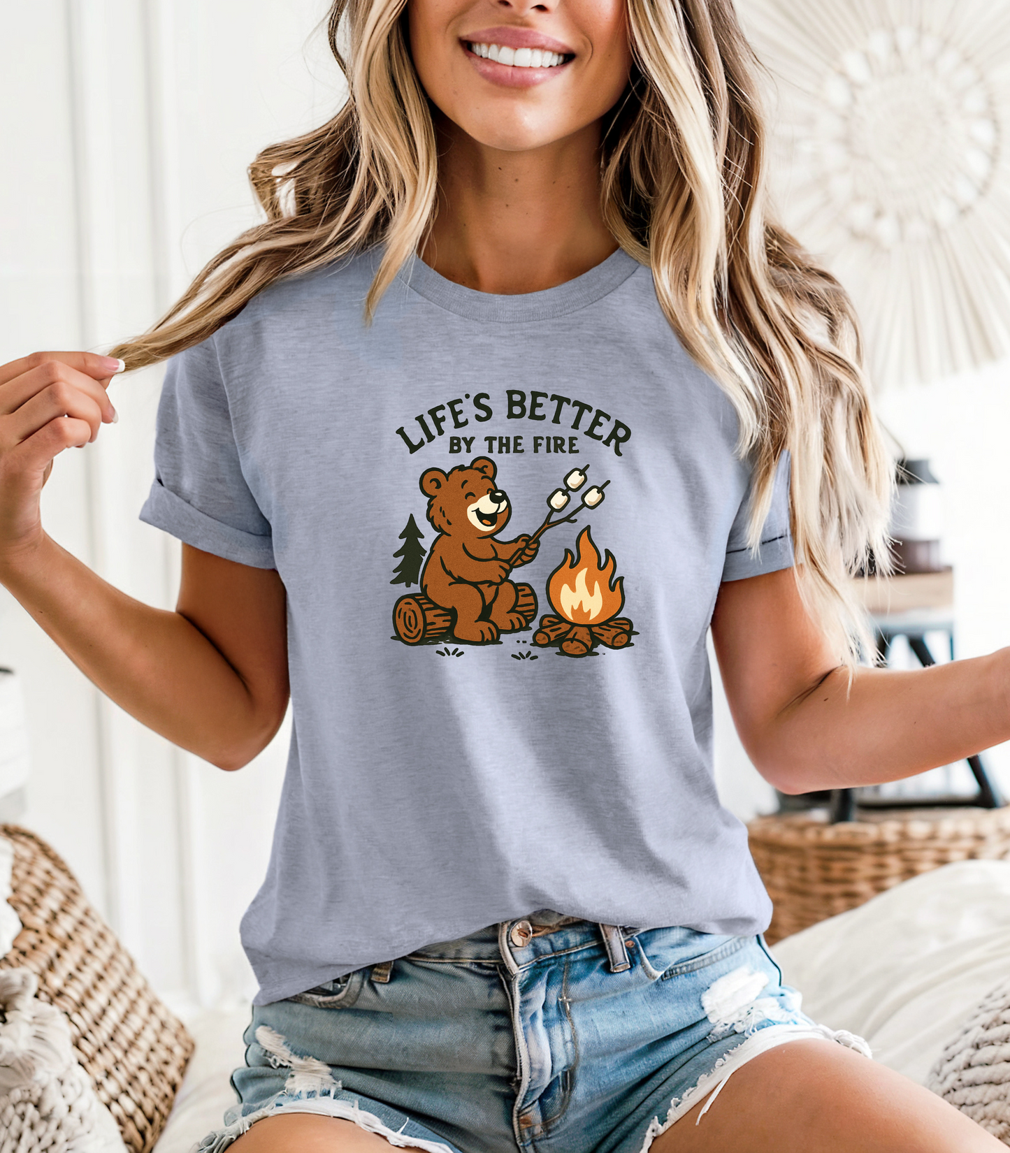 LIFE'S BETTER BY THE FIRE T-Shirt