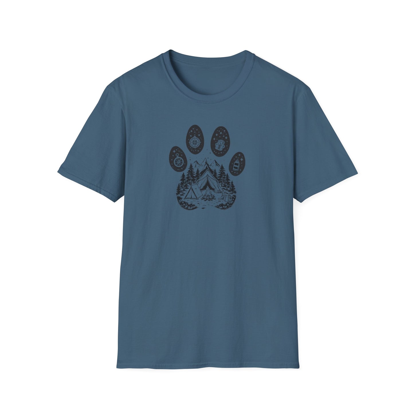 Paw Camping Unisex T-Shirt