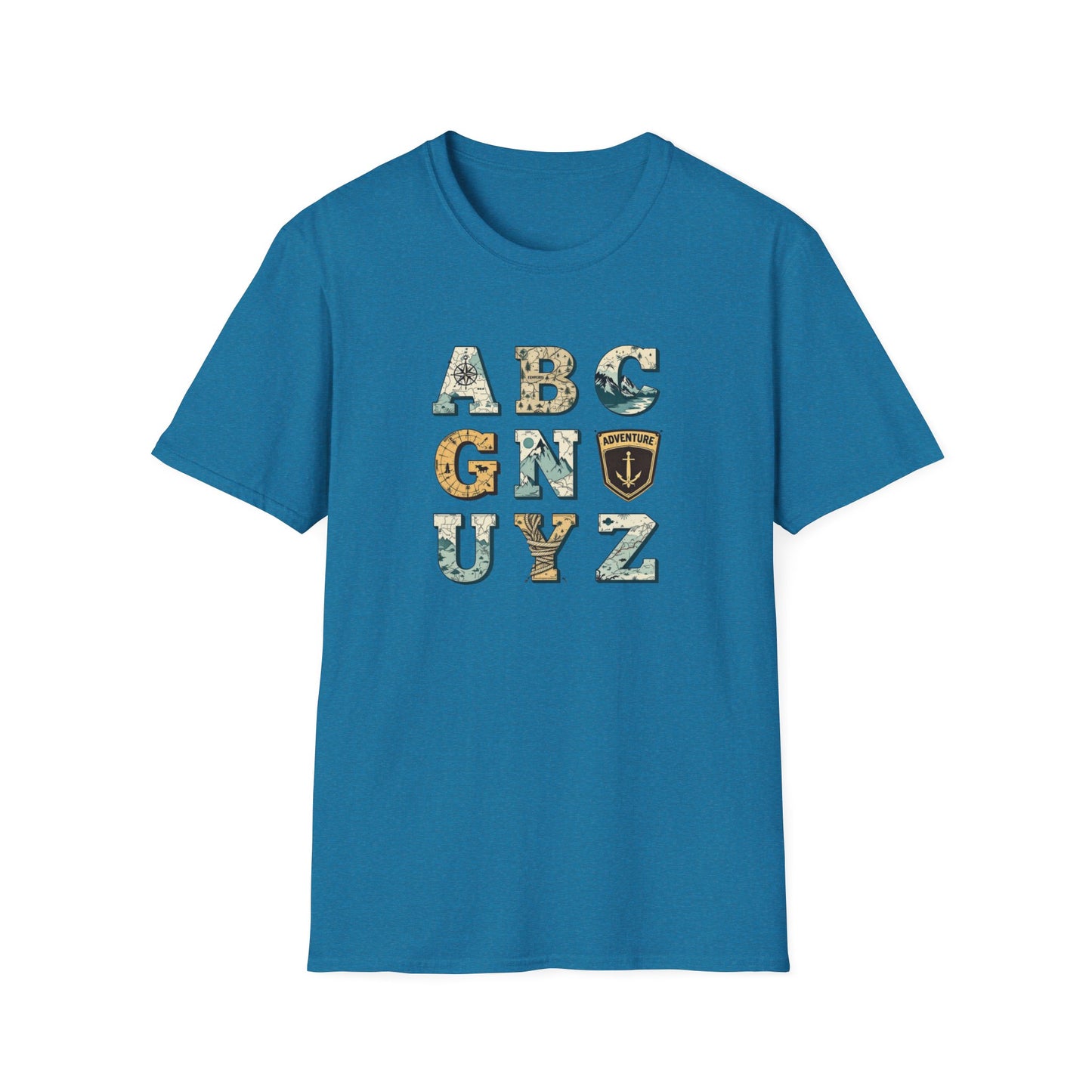 Adventure Grid, Unisex T-Shirt
