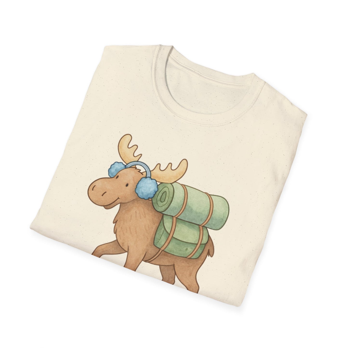 Winter Moose Unisex T-Shirt
