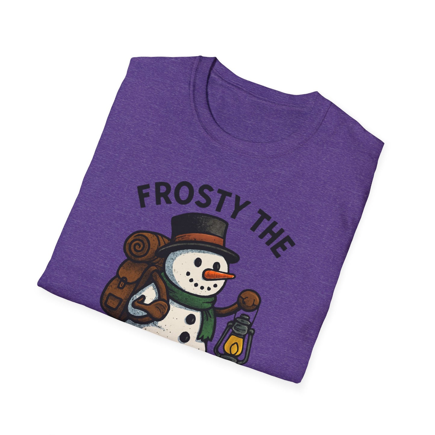 Camper Snowman Unisex T-shirt