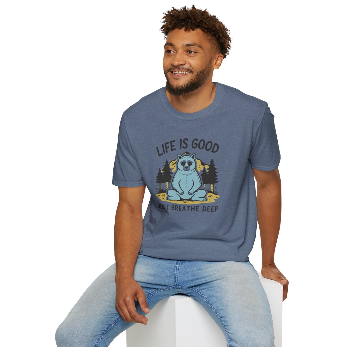 Bear Meditation, Unisex T-Shirt