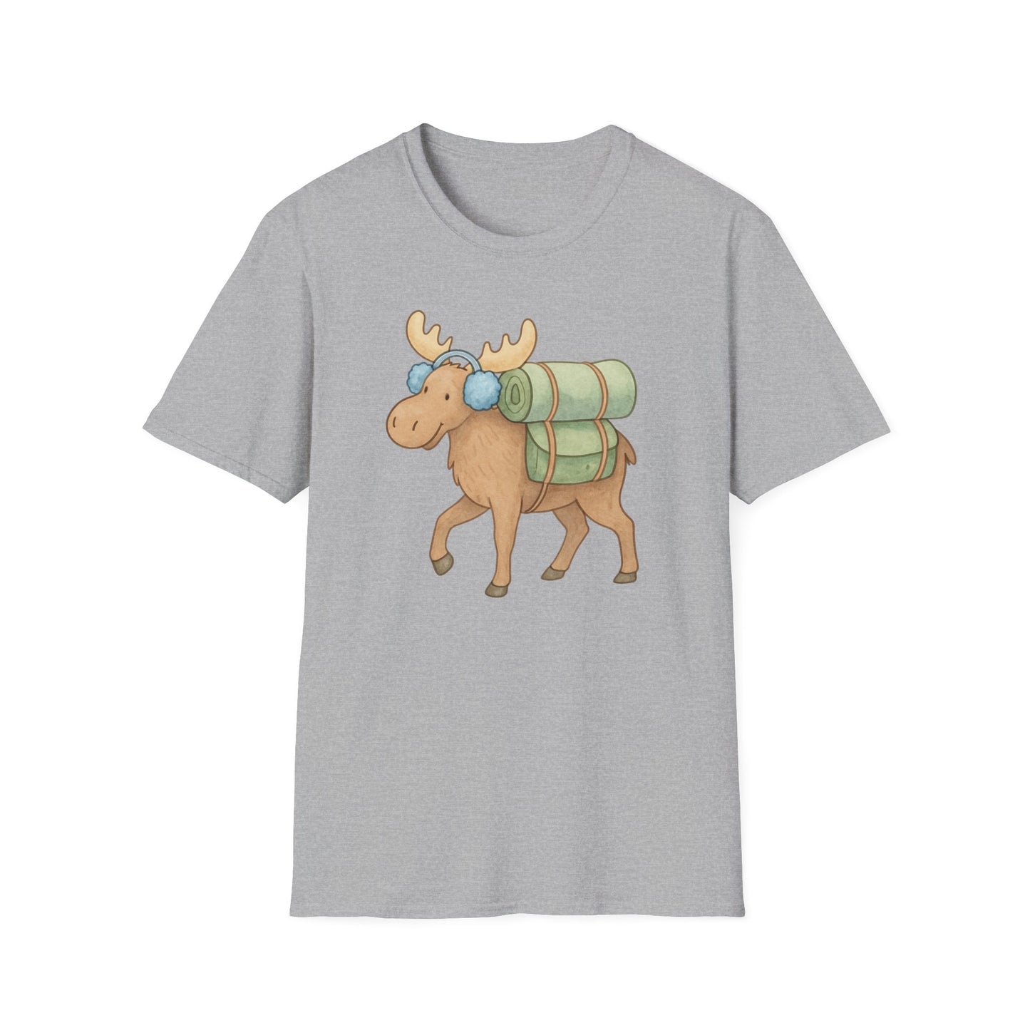 Winter Moose Unisex T-Shirt