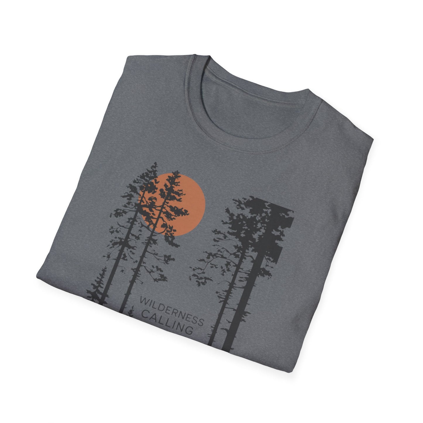 Pine Tree Moon Unisex T-Shirt