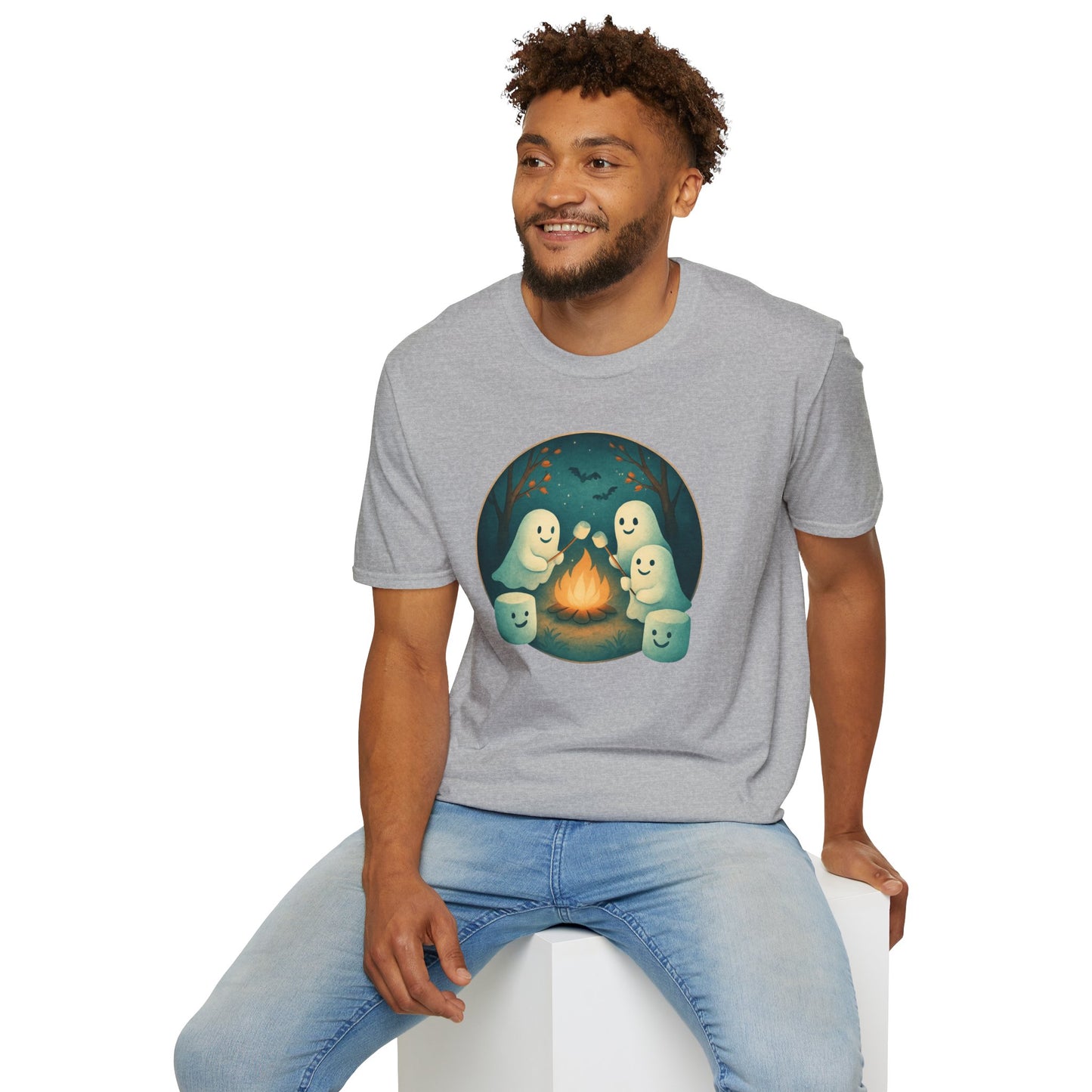 Ghost Campfire Unisex Softstyle T-Shirt