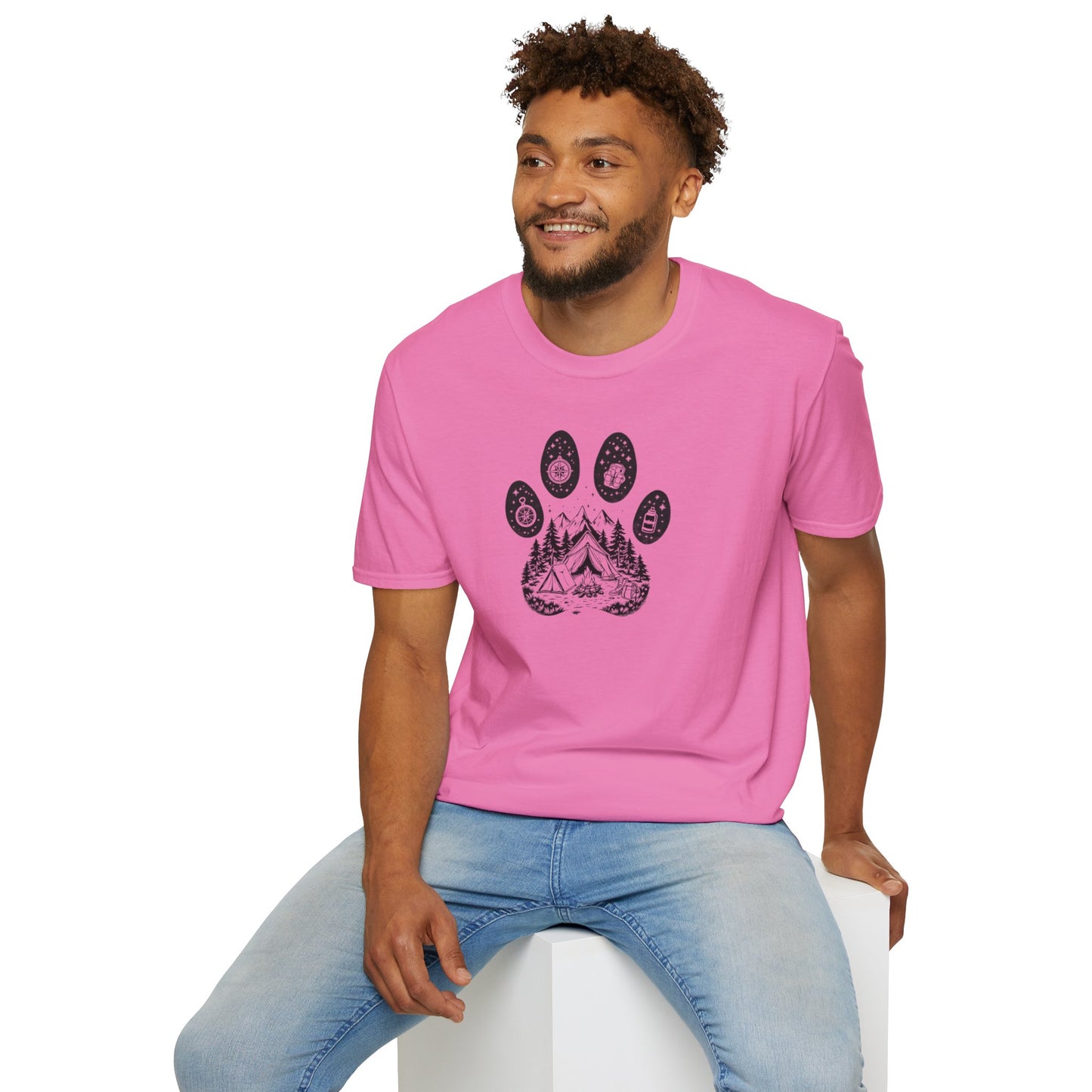 Paw Camping Unisex T-Shirt