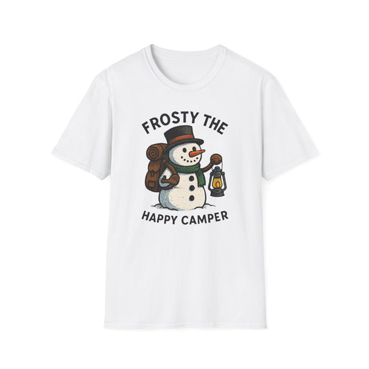 Camper Snowman Unisex T-shirt