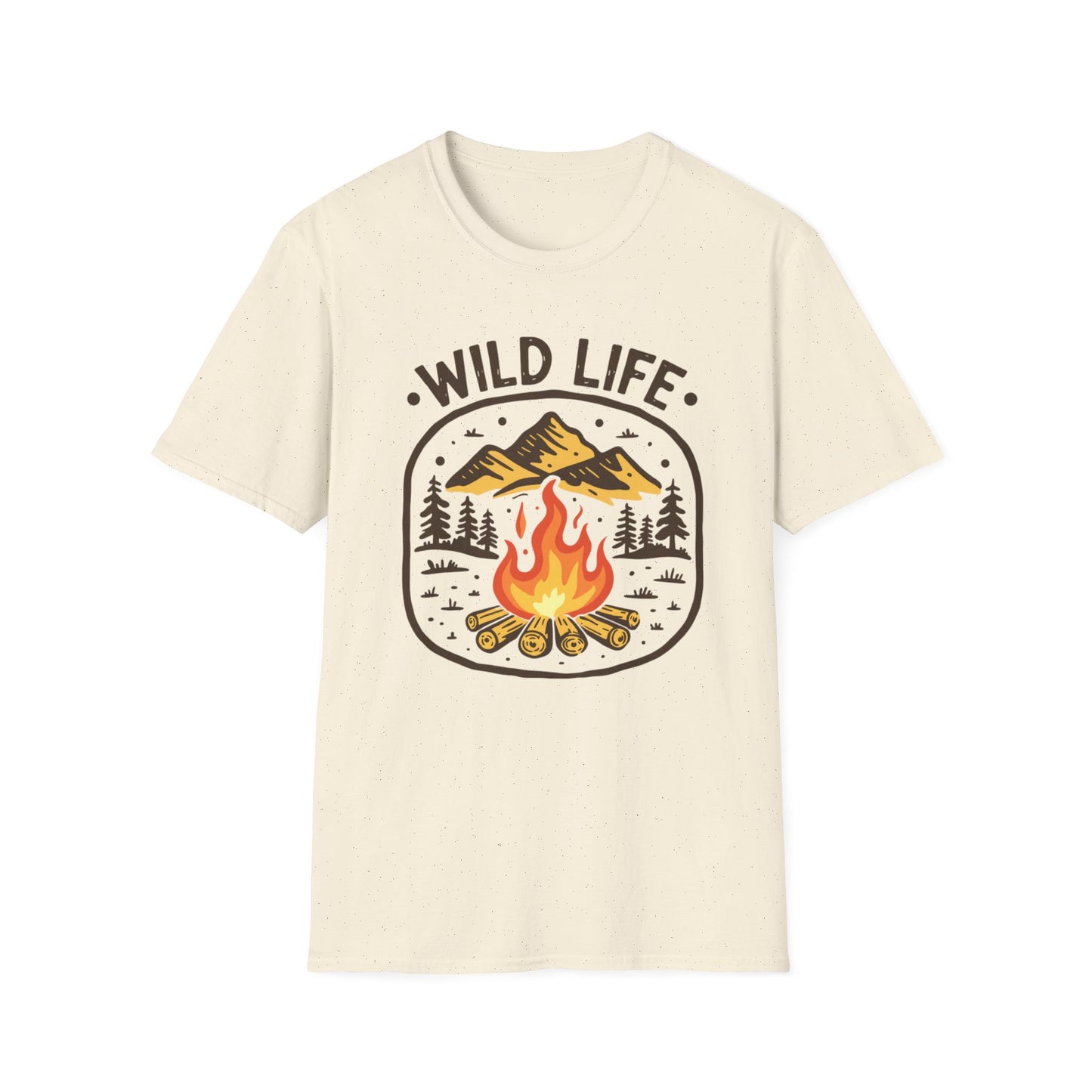 Wildlife-themed unisex t-shirt