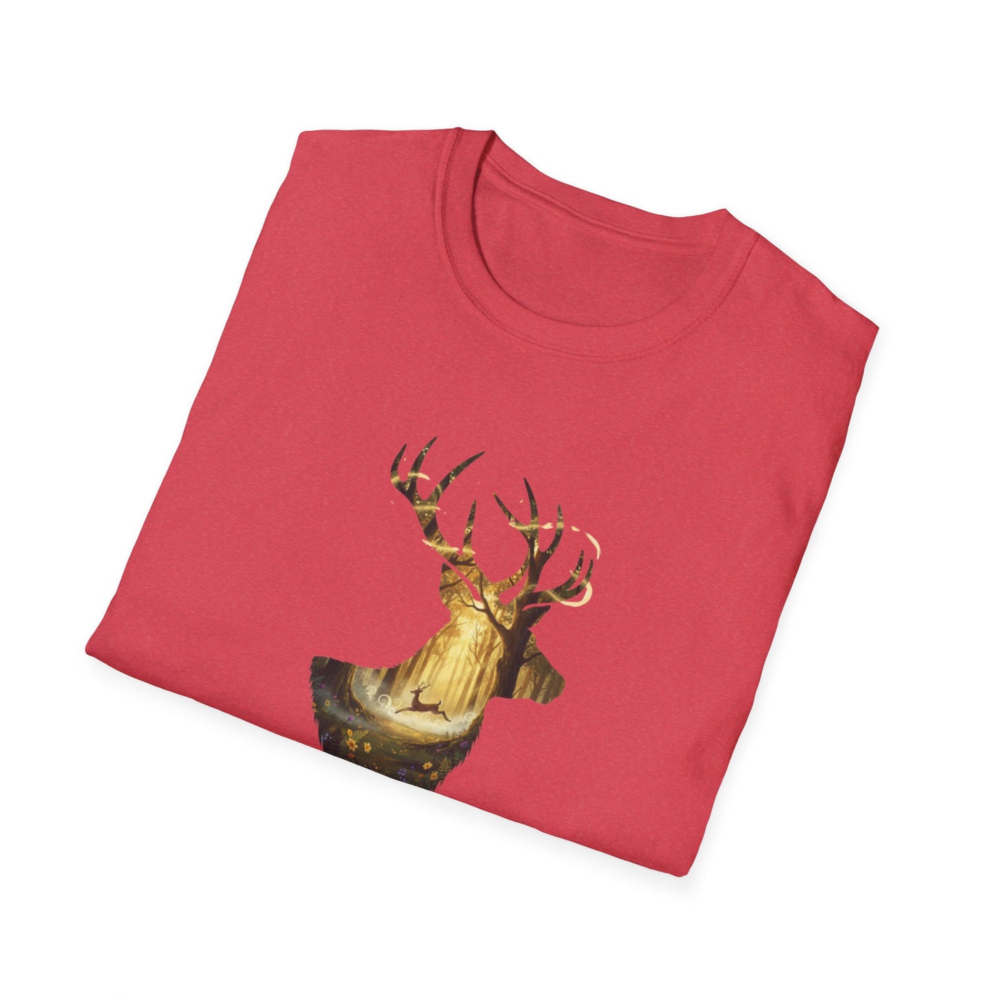 Majestic Stag Forest Unisex T-Shirt