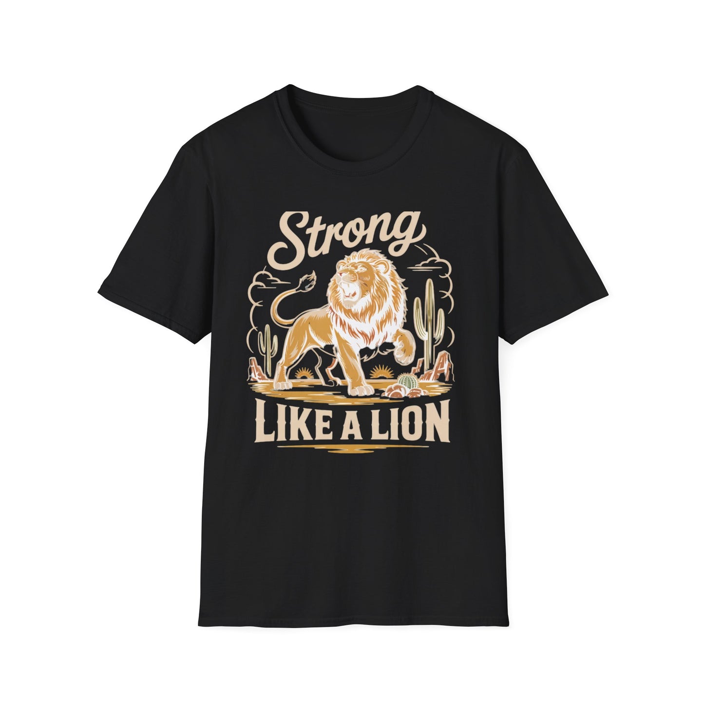 Lion Vintage Unisex T-Shirt