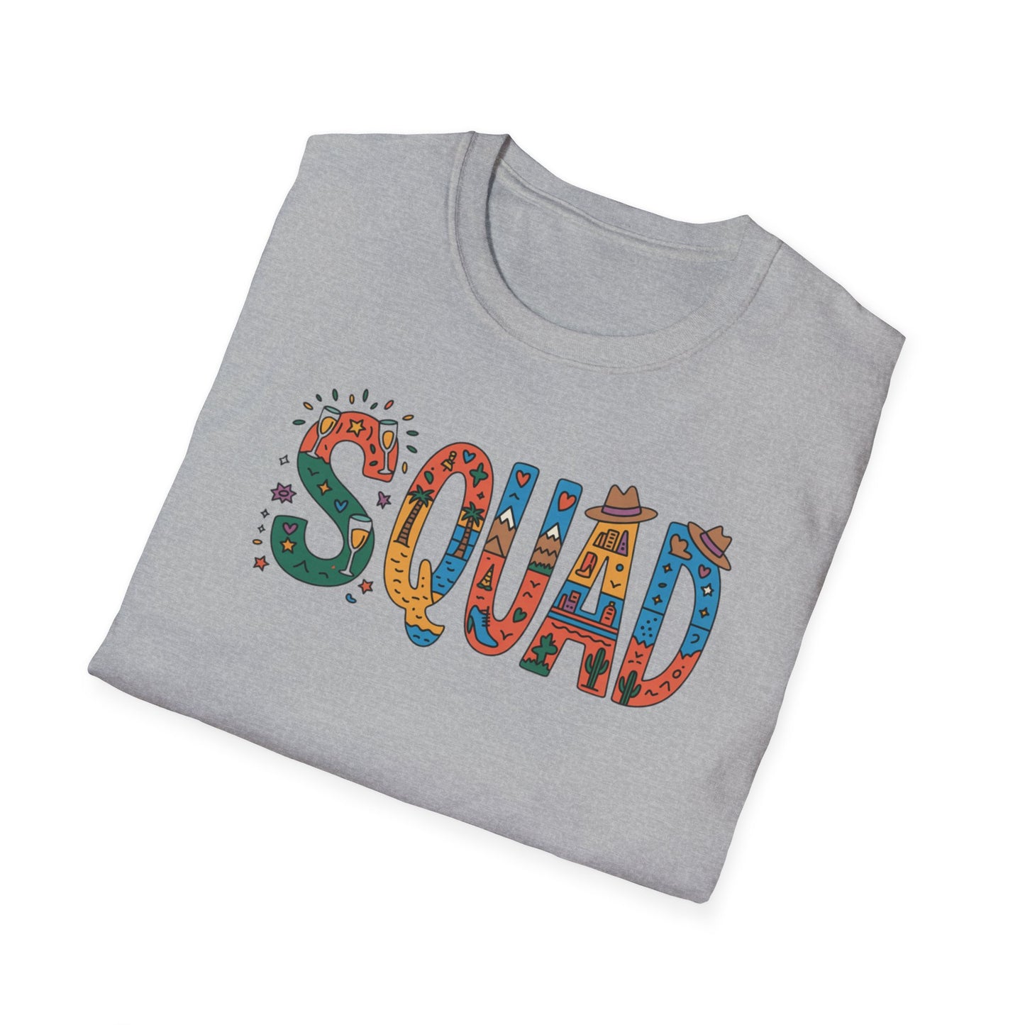 Squad Party, Unisex T-Shirt