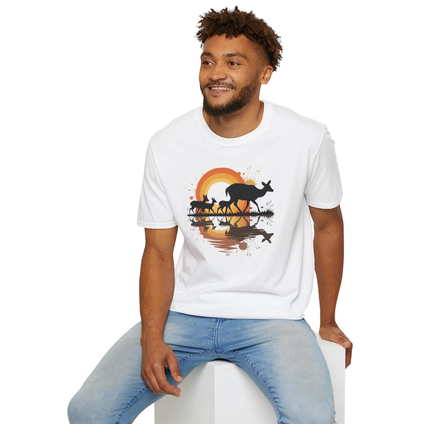 Family Deer Unisex T-Shirt